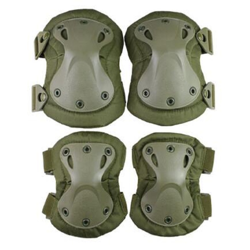Mountain Biking Knee Pads - Rodillera táctica militar, coderas, Protector de