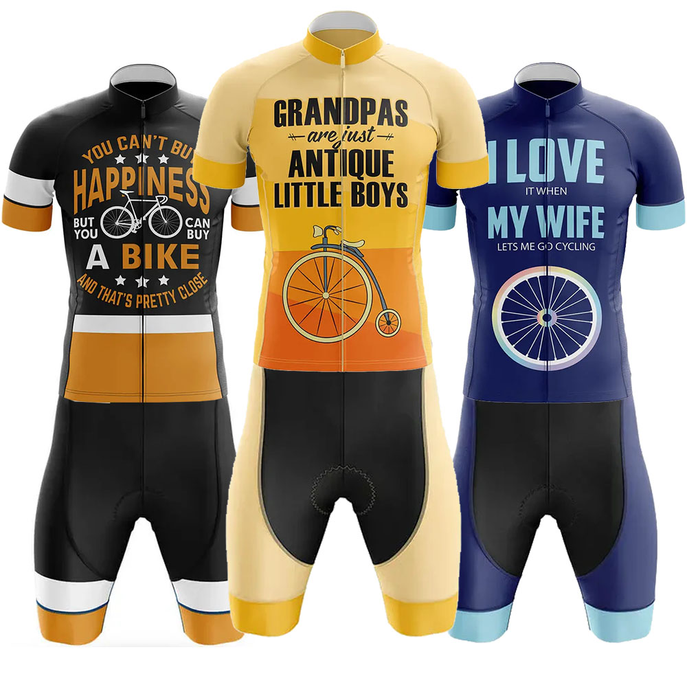 Mountain Biking Outfit - Ropa de ciclismo para abuelos, uniforme,