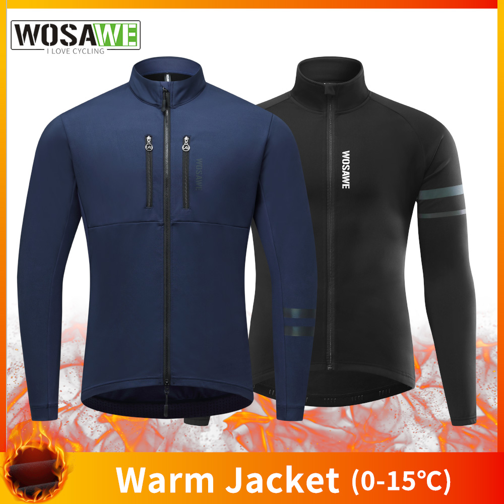 Mountain Biking Jacket - WOSAWE, chaqueta de ciclismo, abrigo térmico