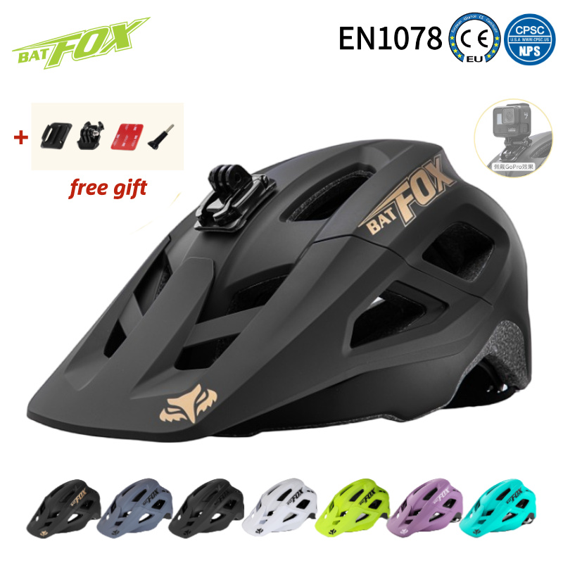 Mountain Biking Gear For Men - Casco de Ciclismo de Montaña BATFOX,
