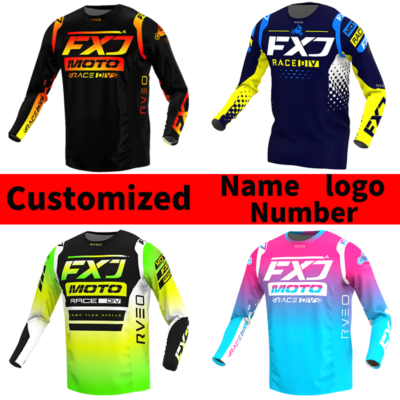 Mountain Biking Games - FXJ-Camiseta de Motocross todoterreno, camisetas mx,