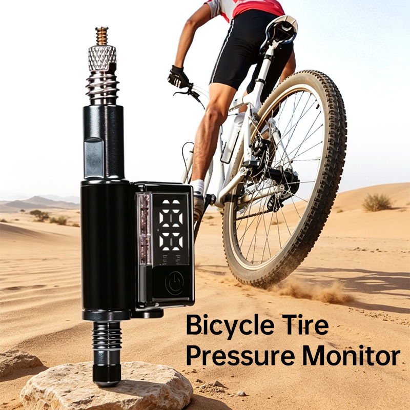 Mountain Biking Hat - Monitor de Presión de Neumáticos para