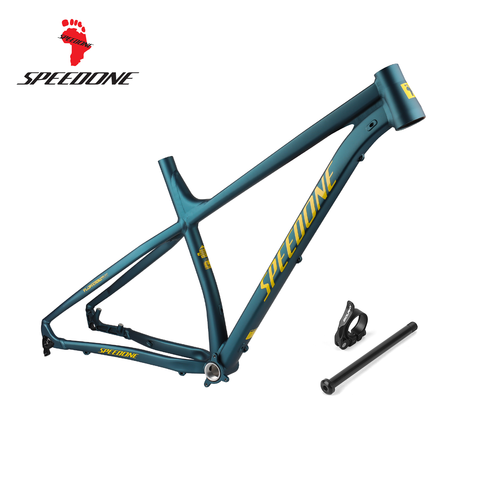 Mountain Biking Colorado - SPEEDONE Cuadro de Bicicleta 29er 148mm