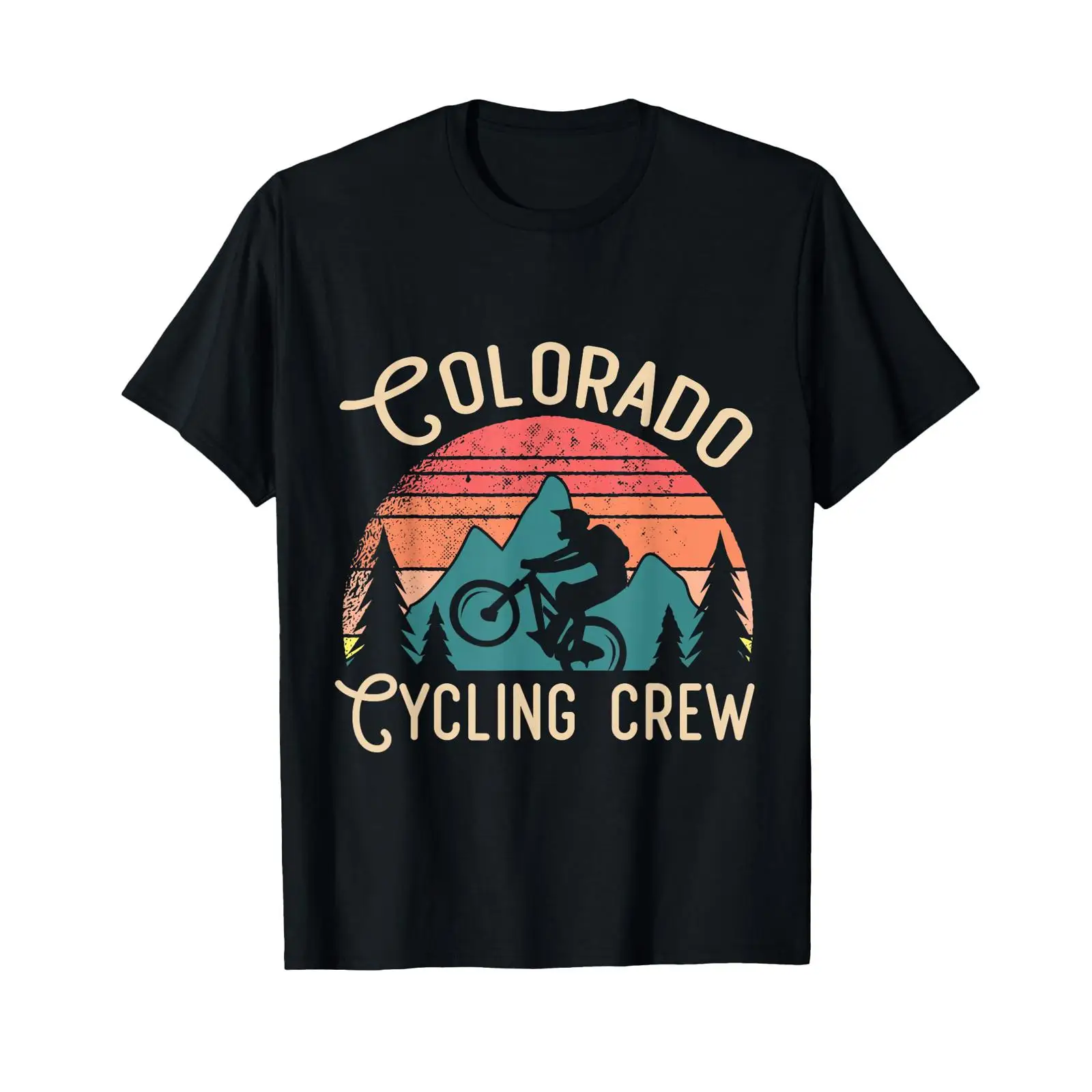 Mountain Biking Colorado - Camiseta de ciclismo de bicicleta de