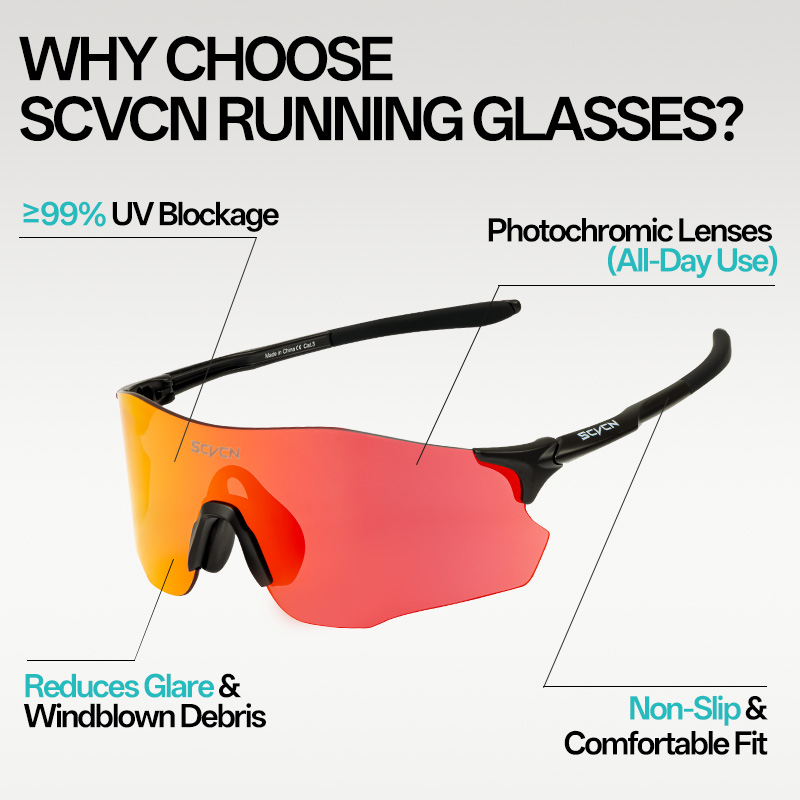 SCVCN gafas de sol fotocromáti - Mountain Biking Sport reseña y precio