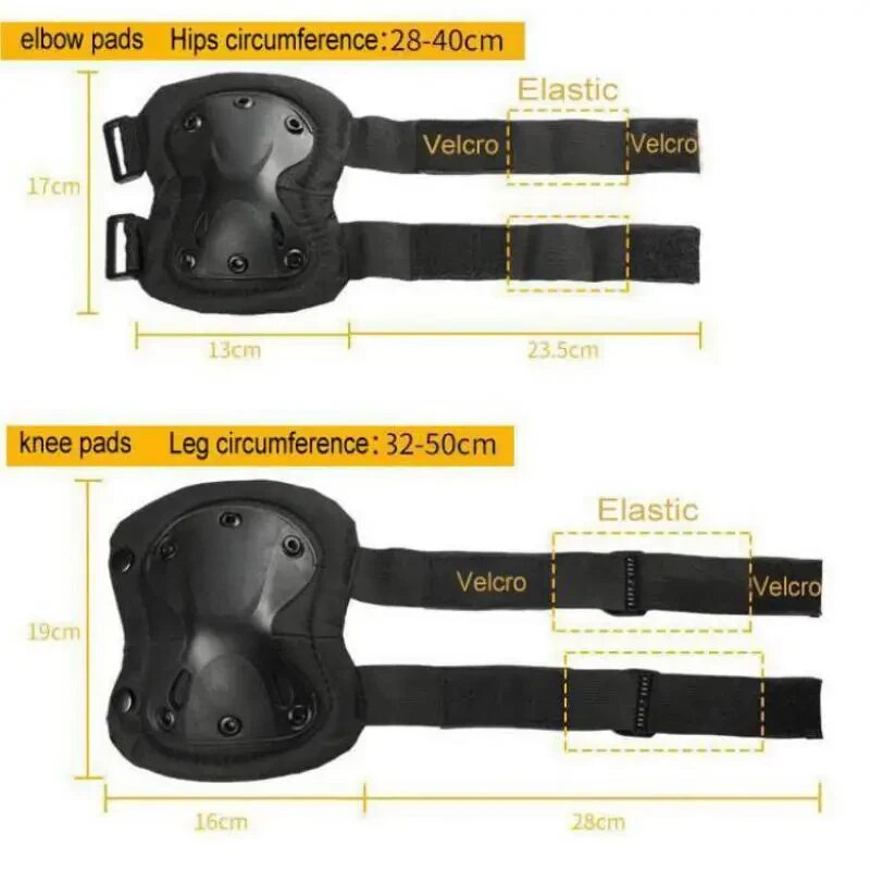 Equipo de protección táctico p - Mountain Biking Knee Pads reseña y precio