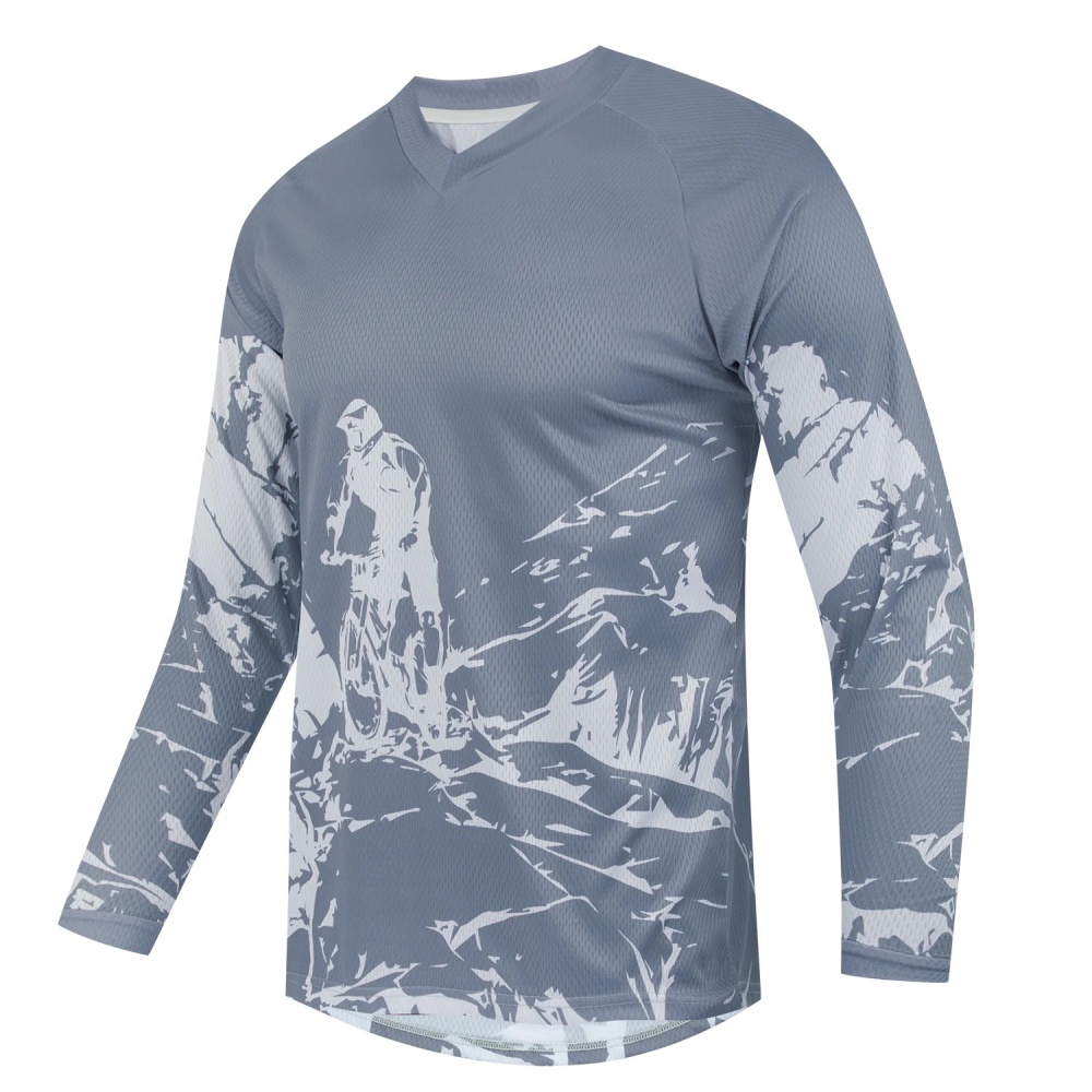 Camiseta Deportiva de Manga La - Mountain Biking Usa reseña y precio