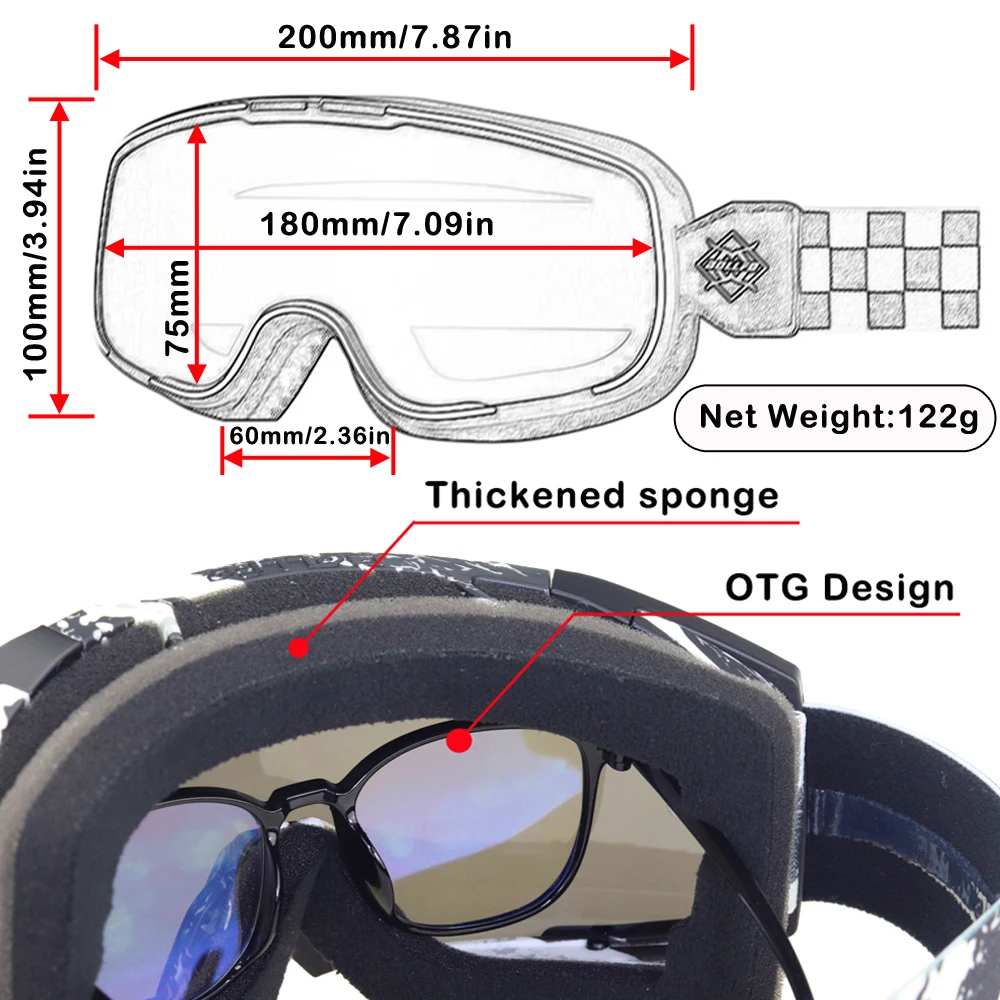 Gafas de Motocross Retro Endur - Mountain Biking Games reseña y precio