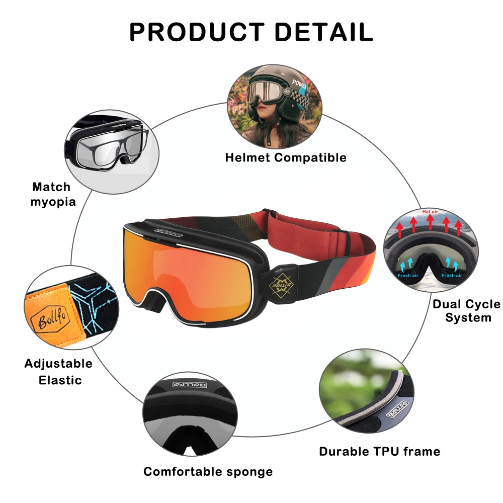 Gafas de Motocross Retro Endur - Mountain Biking Games reseña y precio