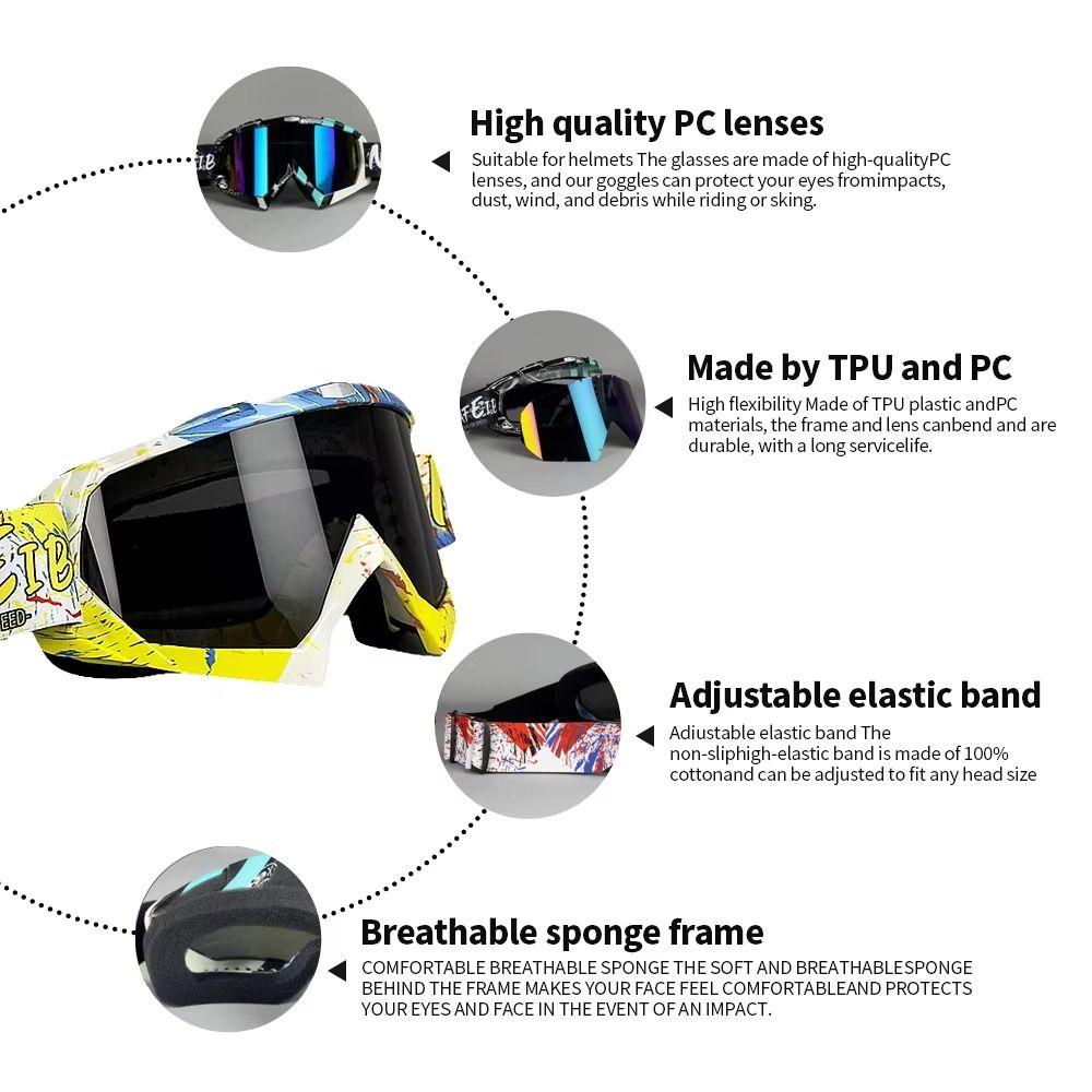 Gafas de ciclismo a prueba de  - Mountain Biking Youth reseña y precio