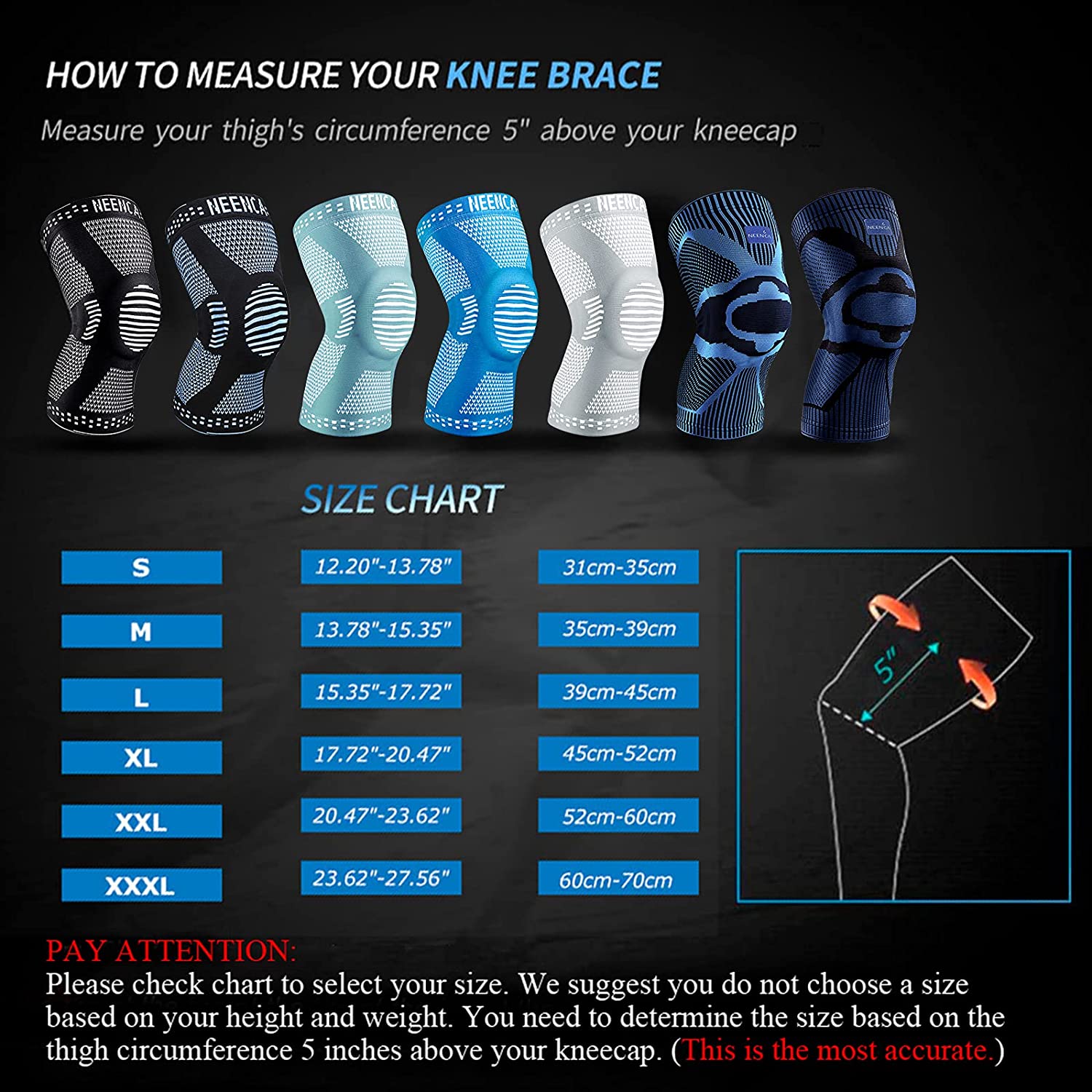 Rodillera NEENCA con estabiliz - Mountain Biking Knee Pads reseña y precio