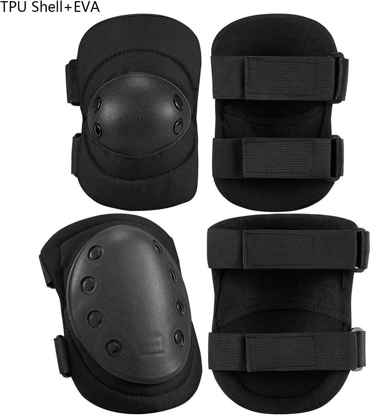 Rodillera táctica militar, con - Mountain Biking Knee Pads reseña y precio