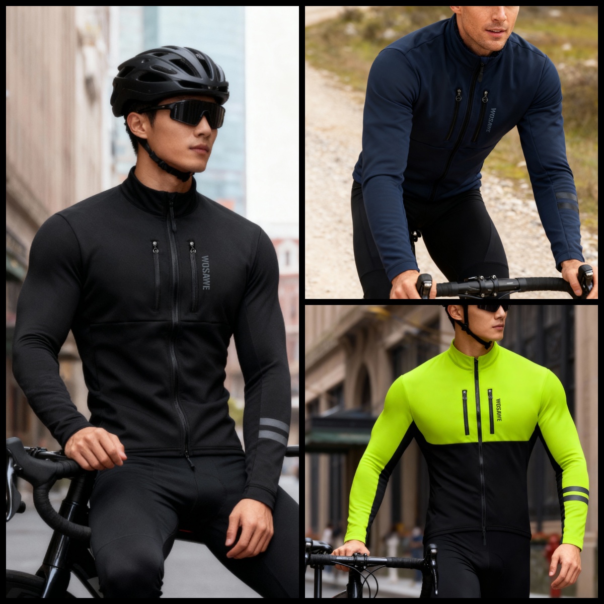 WOSAWE, chaqueta de ciclismo,  - Mountain Biking Jacket reseña y precio