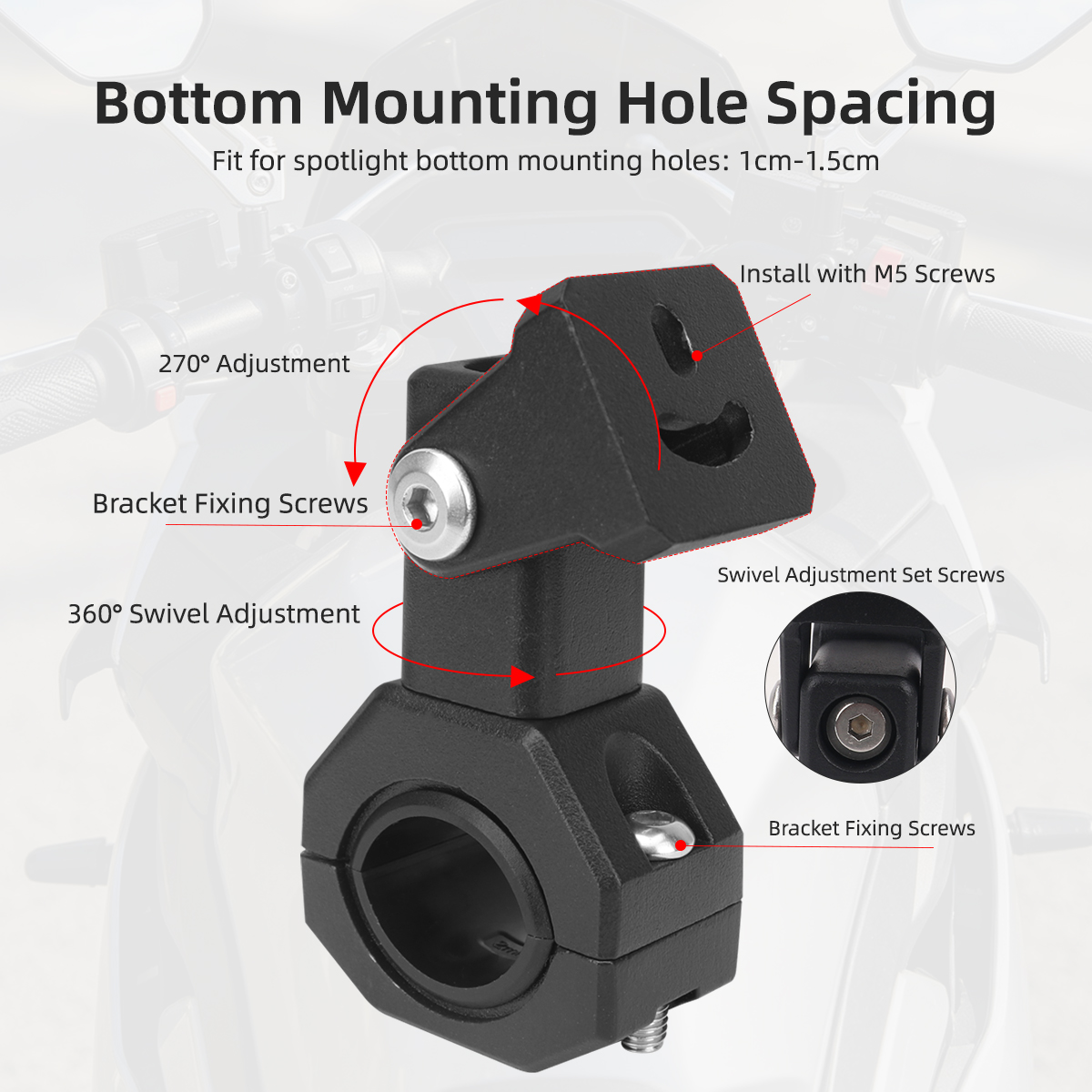 Soportes Universales para Moto - Mountain Biking Derby reseña y precio
