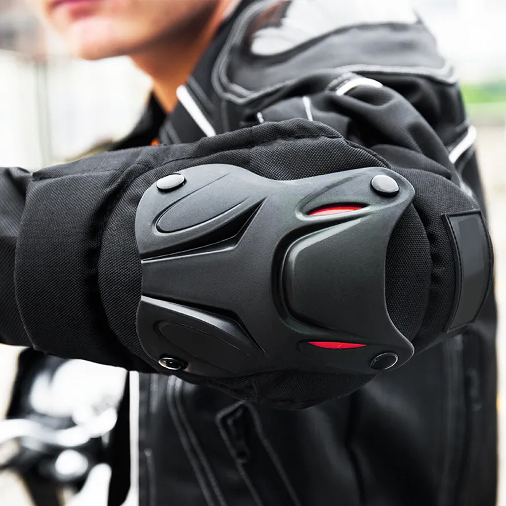1 par de rodilleras, coderas,  - Mountain Biking Knee Pads reseña y precio