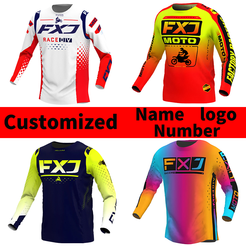 FXJ-Camiseta de Motocross todo - Mountain Biking Games reseña y precio