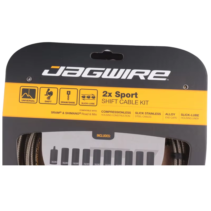 JAGWIRE 2x Cable de cambio dep - Mountain Biking Sport reseña y precio